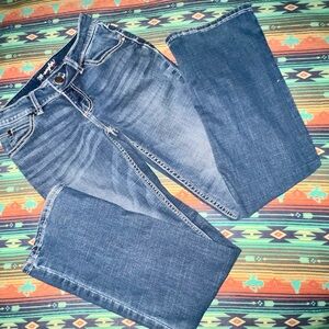Women’s Wrangler Boot Cut Blue Jeans